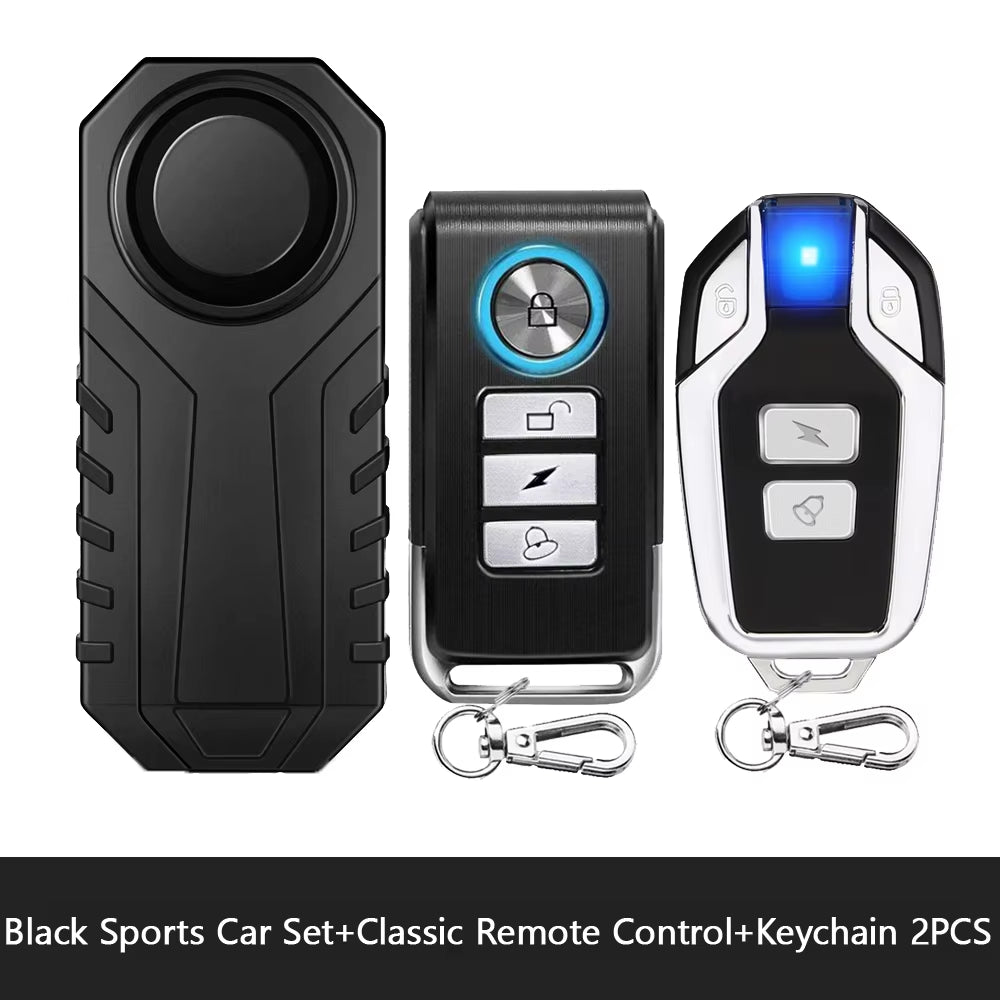 Motorcycle Alarm Wireless Remote Control Waterproof 113Db Bicycle Electric Scooter Moto anti Theft Security Alarm