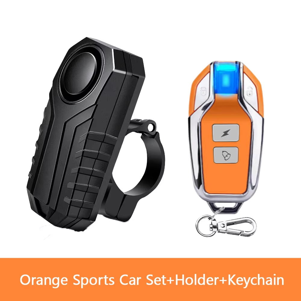 Motorcycle Alarm Wireless Remote Control Waterproof 113Db Bicycle Electric Scooter Moto anti Theft Security Alarm