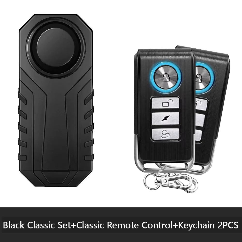 Motorcycle Alarm Wireless Remote Control Waterproof 113Db Bicycle Electric Scooter Moto anti Theft Security Alarm