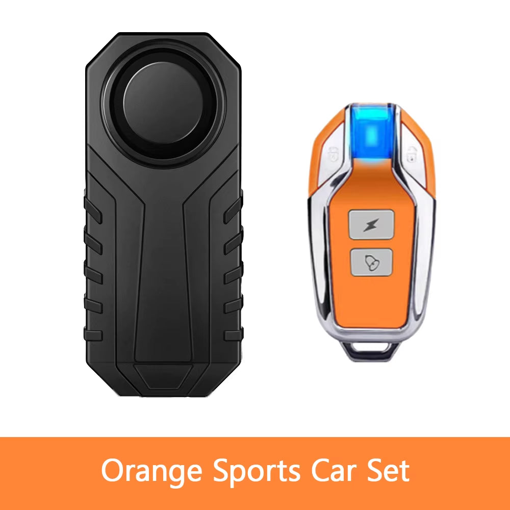 Motorcycle Alarm Wireless Remote Control Waterproof 113Db Bicycle Electric Scooter Moto anti Theft Security Alarm