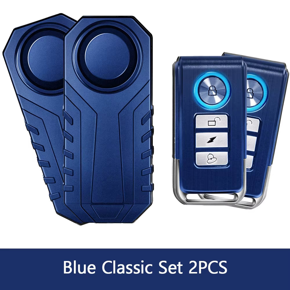 Motorcycle Alarm Wireless Remote Control Waterproof 113Db Bicycle Electric Scooter Moto anti Theft Security Alarm