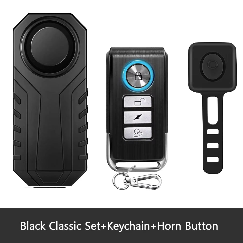Motorcycle Alarm Wireless Remote Control Waterproof 113Db Bicycle Electric Scooter Moto anti Theft Security Alarm