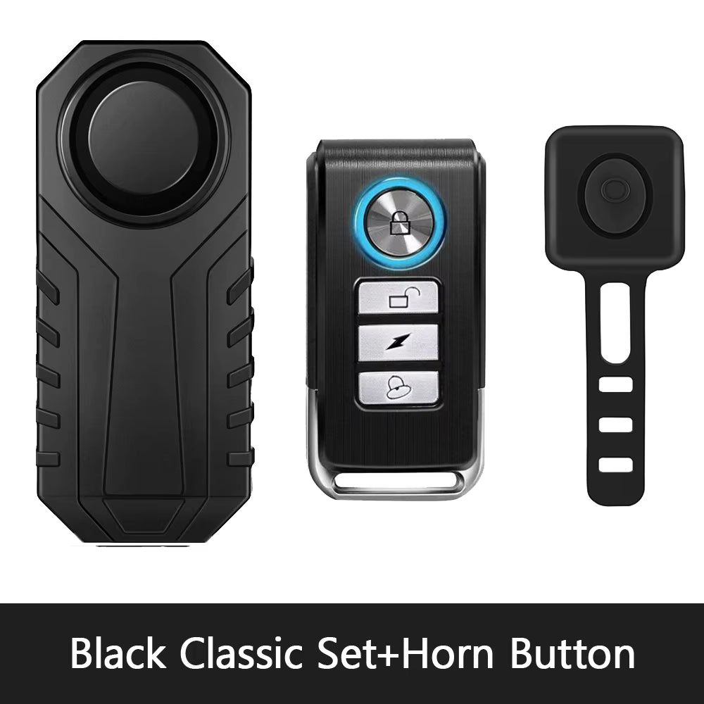 Motorcycle Alarm Wireless Remote Control Waterproof 113Db Bicycle Electric Scooter Moto anti Theft Security Alarm