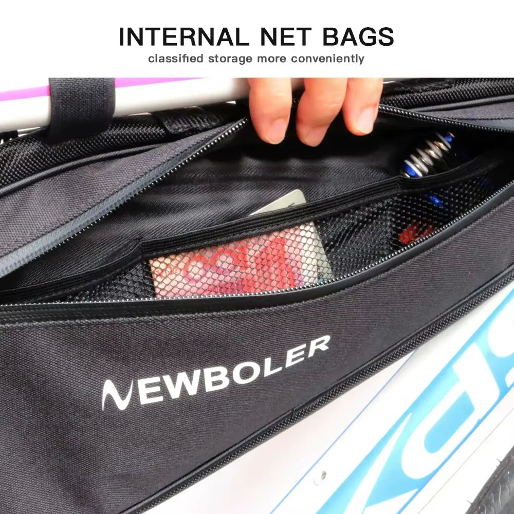 Bicycle Triangle Bag Bike Frame Front Tube Bag Waterproof Cycling Bag