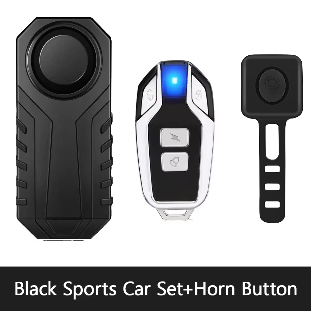 Motorcycle Alarm Wireless Remote Control Waterproof 113Db Bicycle Electric Scooter Moto anti Theft Security Alarm