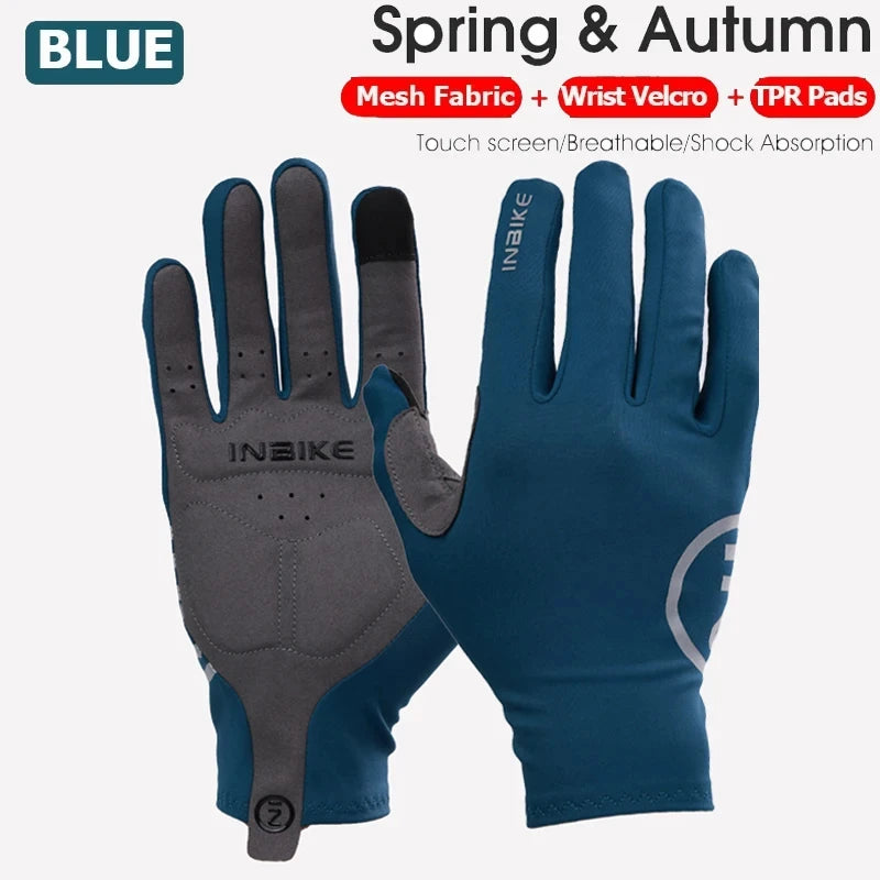 INBIKE Gel-Padded Cycling Gloves – Men & Women, Autumn/Winter
