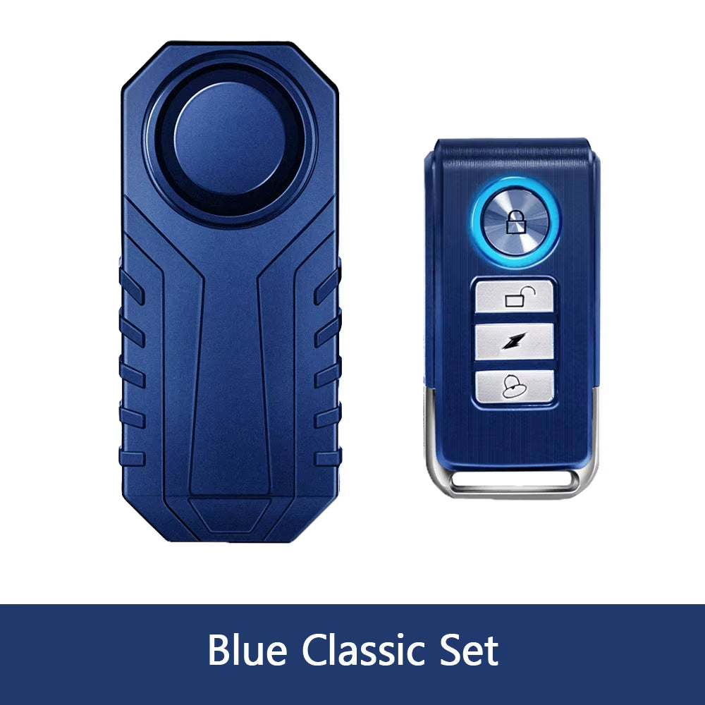 Motorcycle Alarm Wireless Remote Control Waterproof 113Db Bicycle Electric Scooter Moto anti Theft Security Alarm