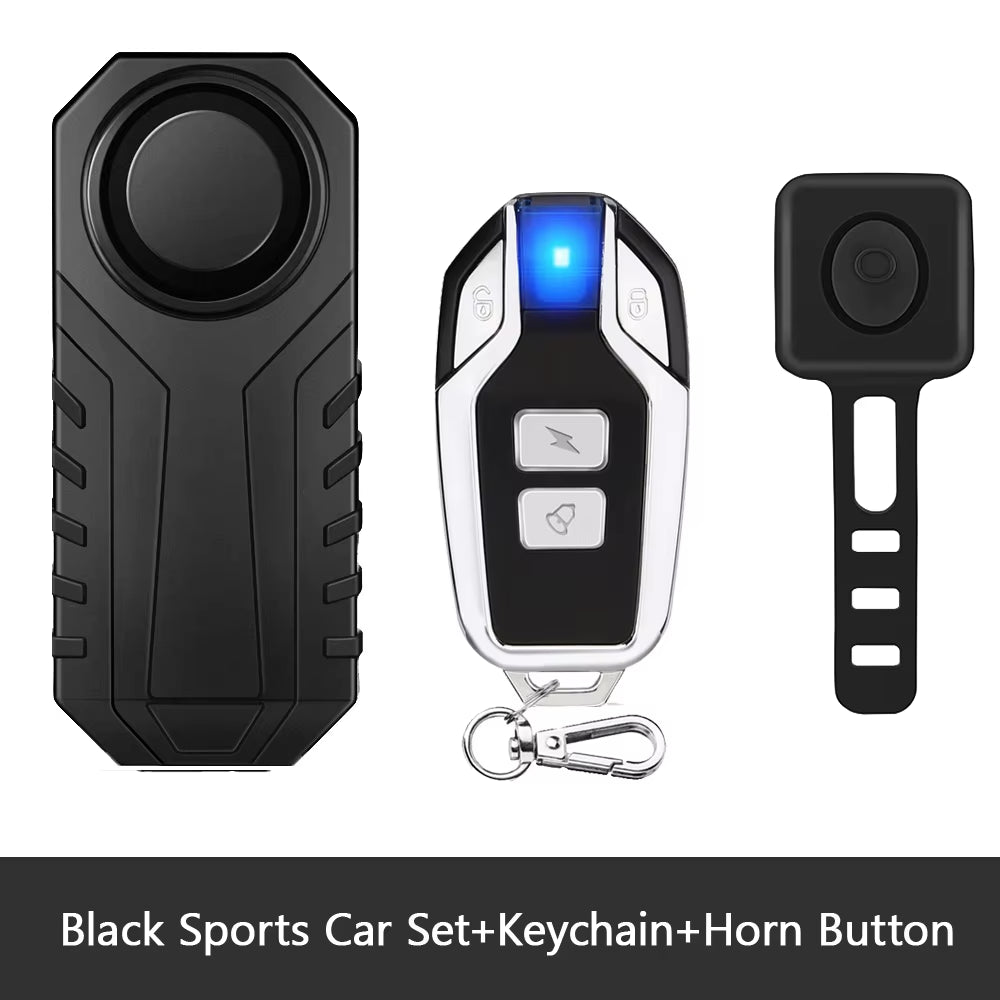 Motorcycle Alarm Wireless Remote Control Waterproof 113Db Bicycle Electric Scooter Moto anti Theft Security Alarm