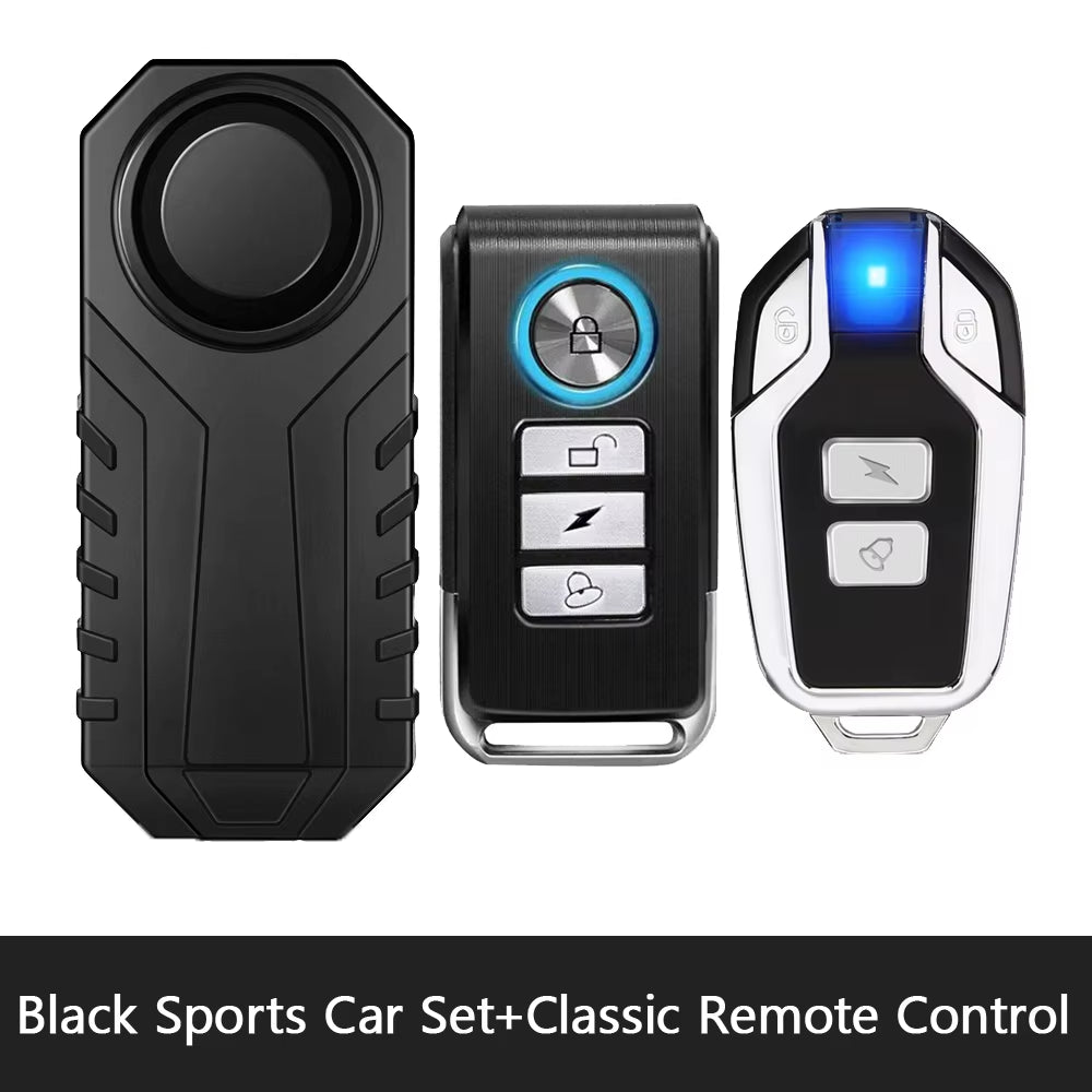 Motorcycle Alarm Wireless Remote Control Waterproof 113Db Bicycle Electric Scooter Moto anti Theft Security Alarm