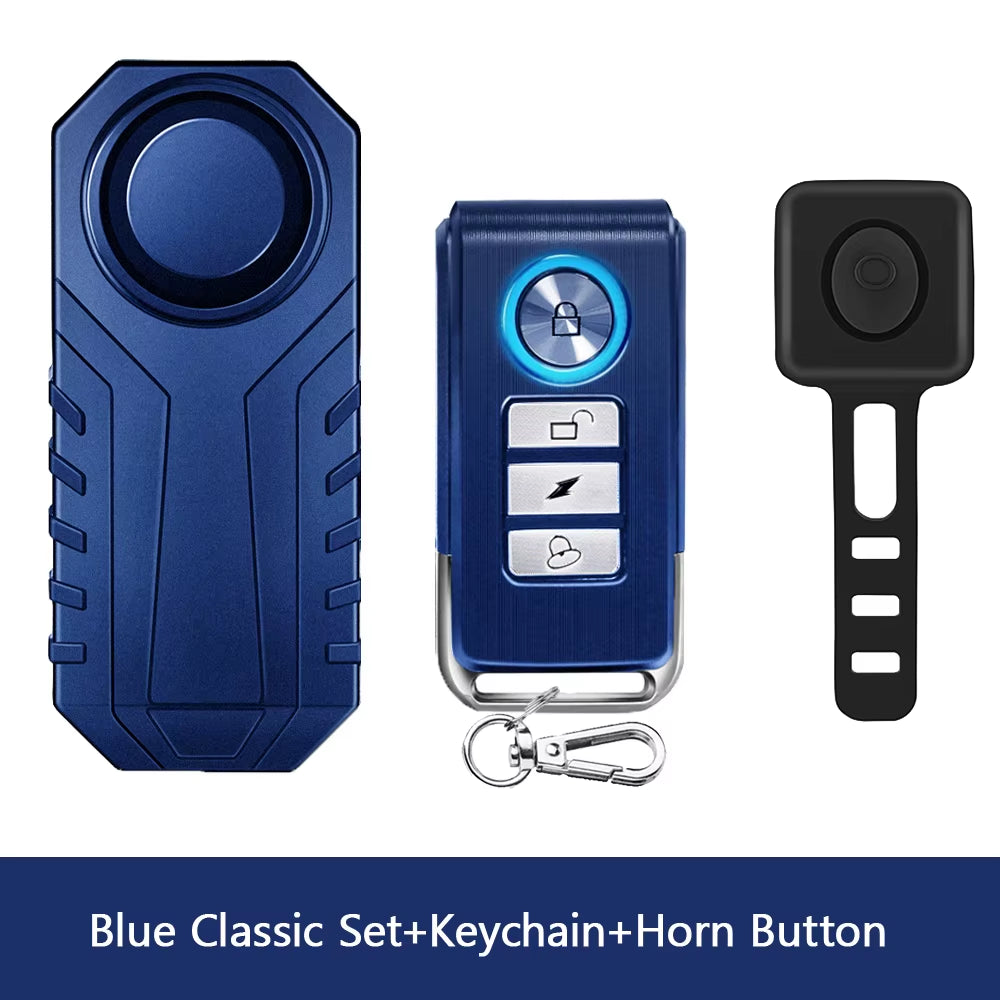 Motorcycle Alarm Wireless Remote Control Waterproof 113Db Bicycle Electric Scooter Moto anti Theft Security Alarm