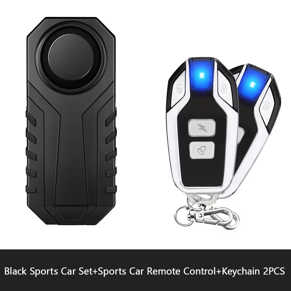 Motorcycle Alarm Wireless Remote Control Waterproof 113Db Bicycle Electric Scooter Moto anti Theft Security Alarm