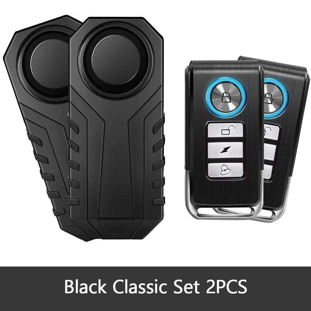 Motorcycle Alarm Wireless Remote Control Waterproof 113Db Bicycle Electric Scooter Moto anti Theft Security Alarm