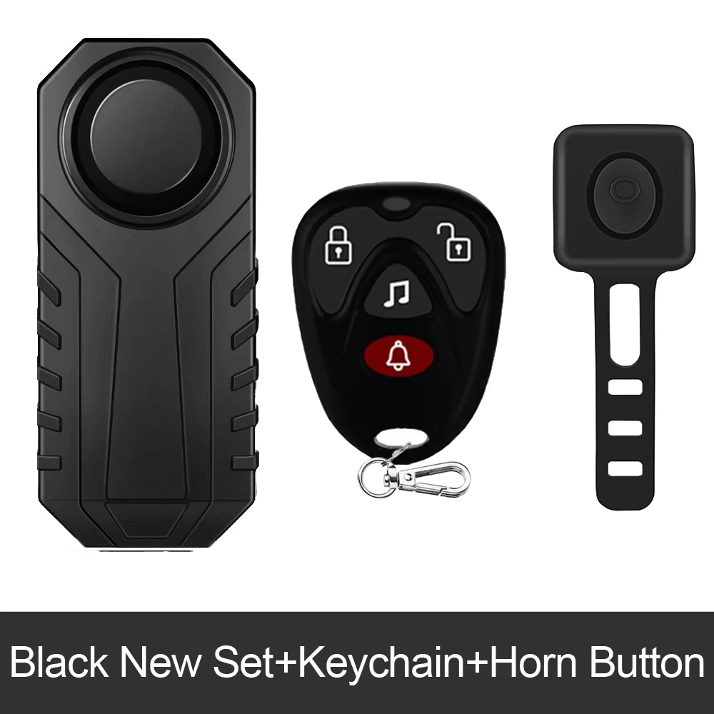 Motorcycle Alarm Wireless Remote Control Waterproof 113Db Bicycle Electric Scooter Moto anti Theft Security Alarm