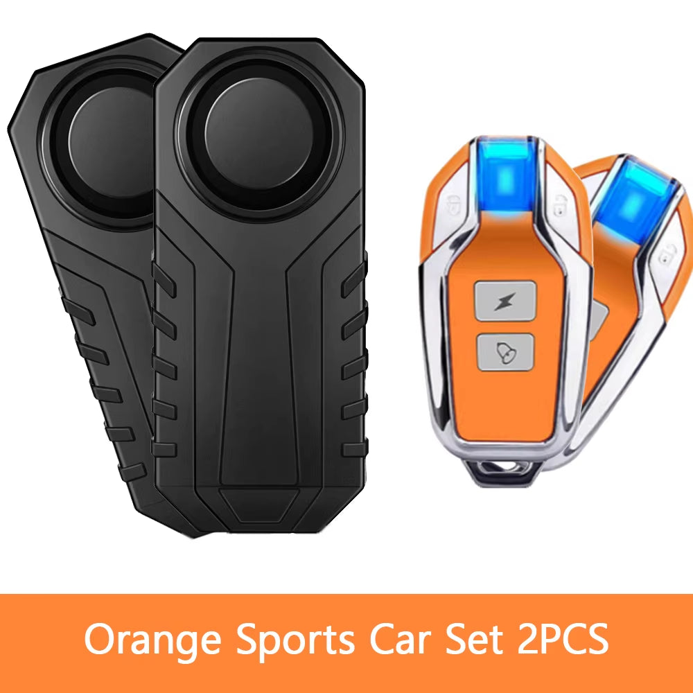 Motorcycle Alarm Wireless Remote Control Waterproof 113Db Bicycle Electric Scooter Moto anti Theft Security Alarm