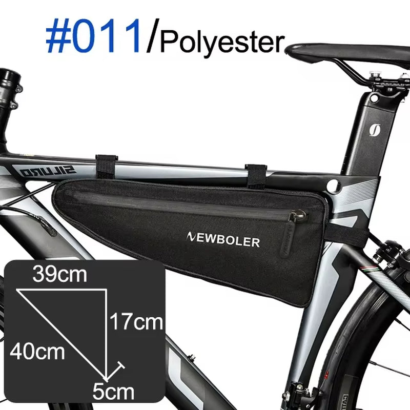 Bicycle Triangle Bag Bike Frame Front Tube Bag Waterproof Cycling Bag