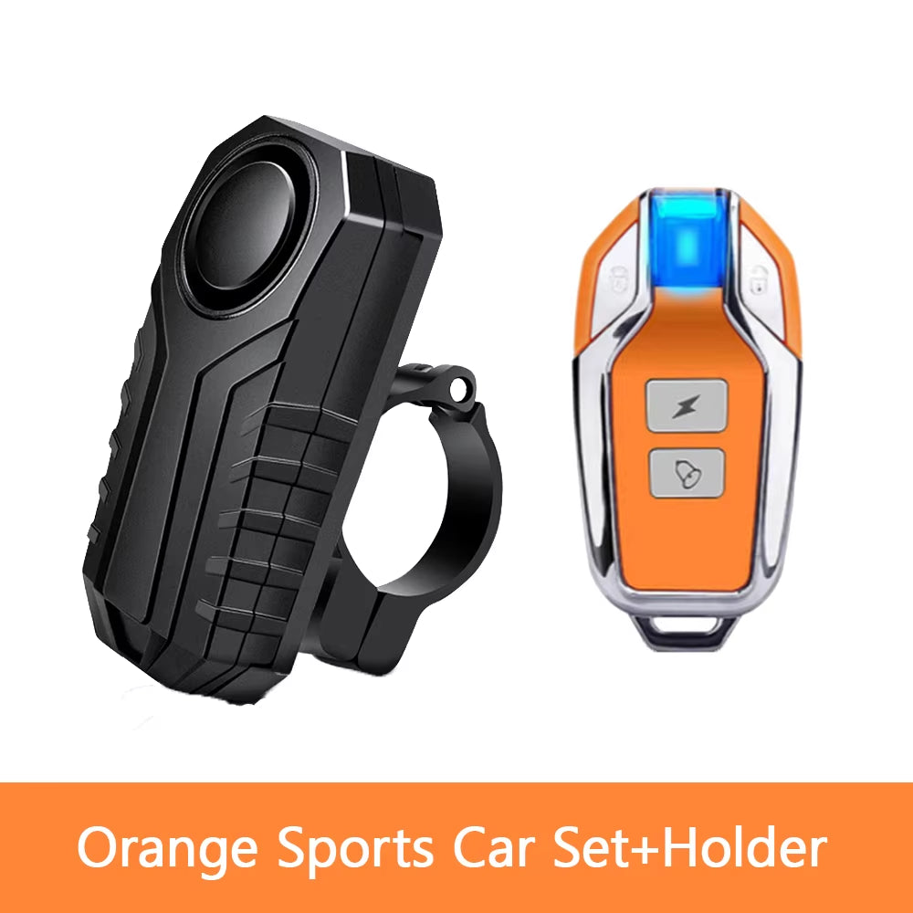 Motorcycle Alarm Wireless Remote Control Waterproof 113Db Bicycle Electric Scooter Moto anti Theft Security Alarm