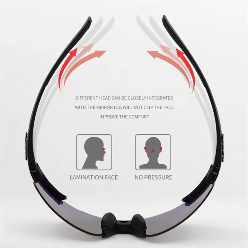 Cycling Glasses Outdoor Sports Road Bike Glasses Mountain Bicycle Cycling Sunglasses Men Women Cycling Goggles Eyewear