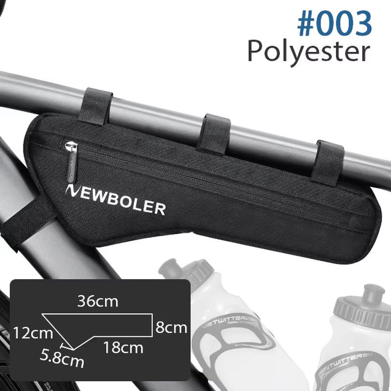 Bicycle Triangle Bag Bike Frame Front Tube Bag Waterproof Cycling Bag